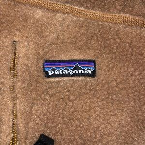 Patagonia fuzzy vest
